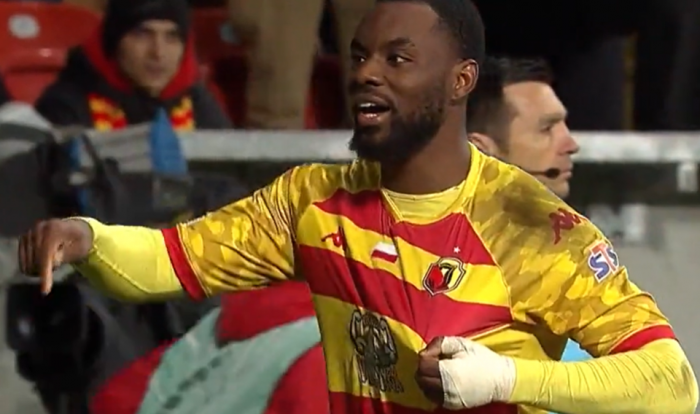 Jagiellonia straciła Afimico Pululu. Sam sobie na to zapracował